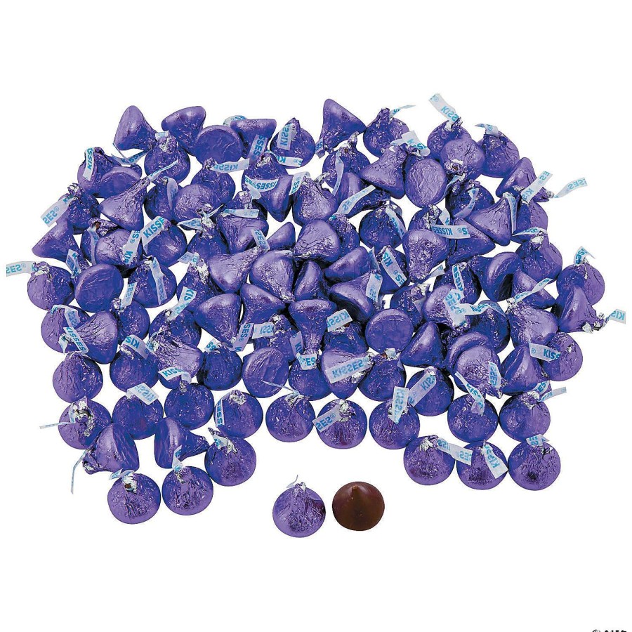 Candy Egg Fillers * | Promo Hershey'S Kisses Chocolate Candy 400 Pc.