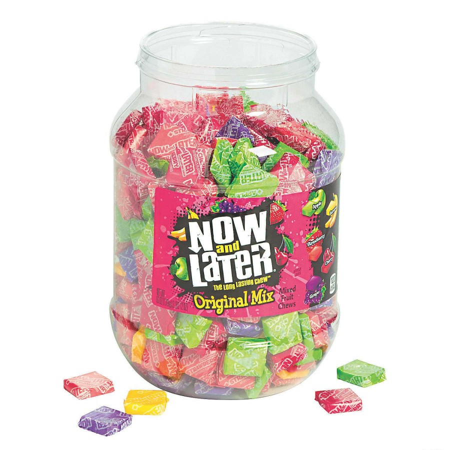 Candy Egg Fillers * | Budget Now & Later Assortment Candy Jar 400 Pc.