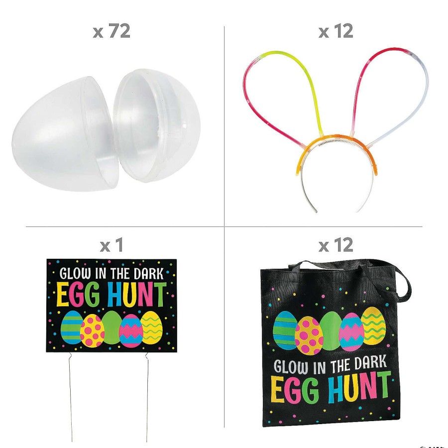 Easter Egg Hunt * | Hot Sale Glow-In-The-Dark Easter Egg Hunt For 12