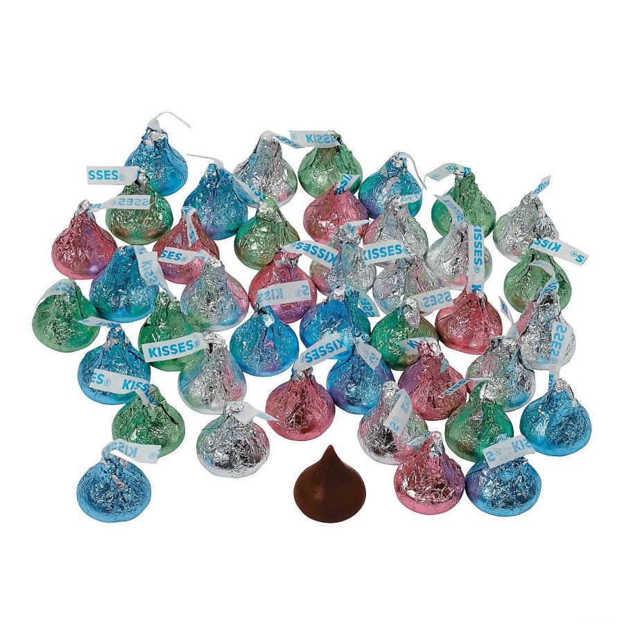 Easter Basket Fillers * | Brand New Hershey'S Pastel Kisses Chocolate Candy 72 Pc.