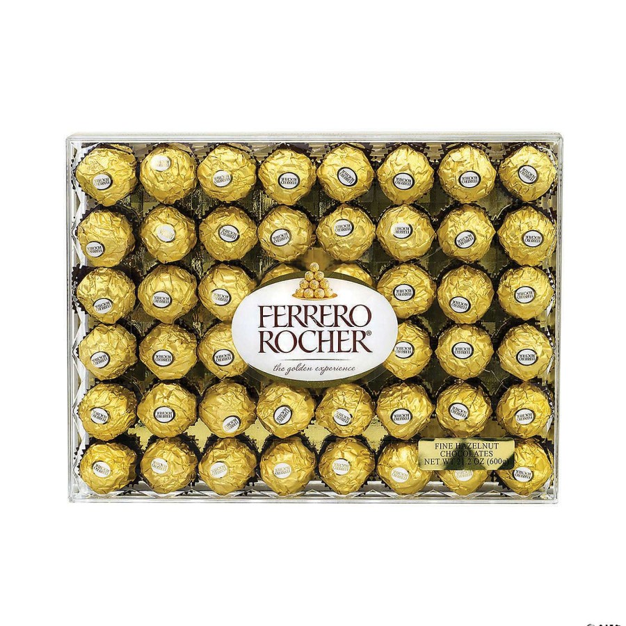 Easter Basket Fillers * | Outlet Ferrero Rocher Hazelnut Chocolate Diamond Gift Box, 48 Pieces