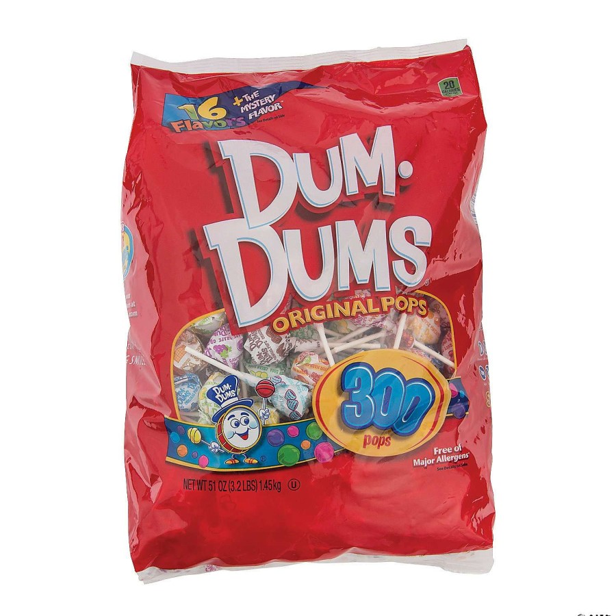 Easter Basket Fillers * | Brand New Dum Dum Lollipops Big Pack 300 Pc.