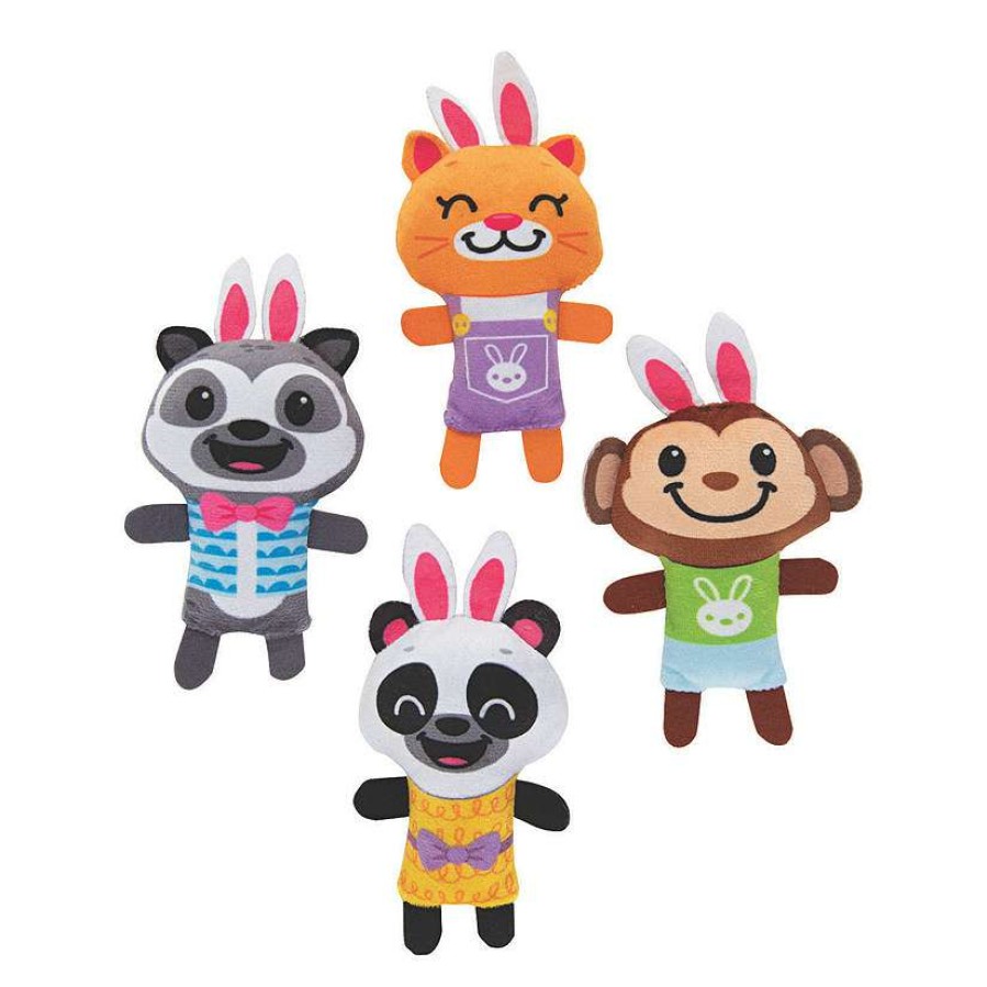 Easter Basket Fillers * | Best Pirce Easter Stuffed Smiling Animals