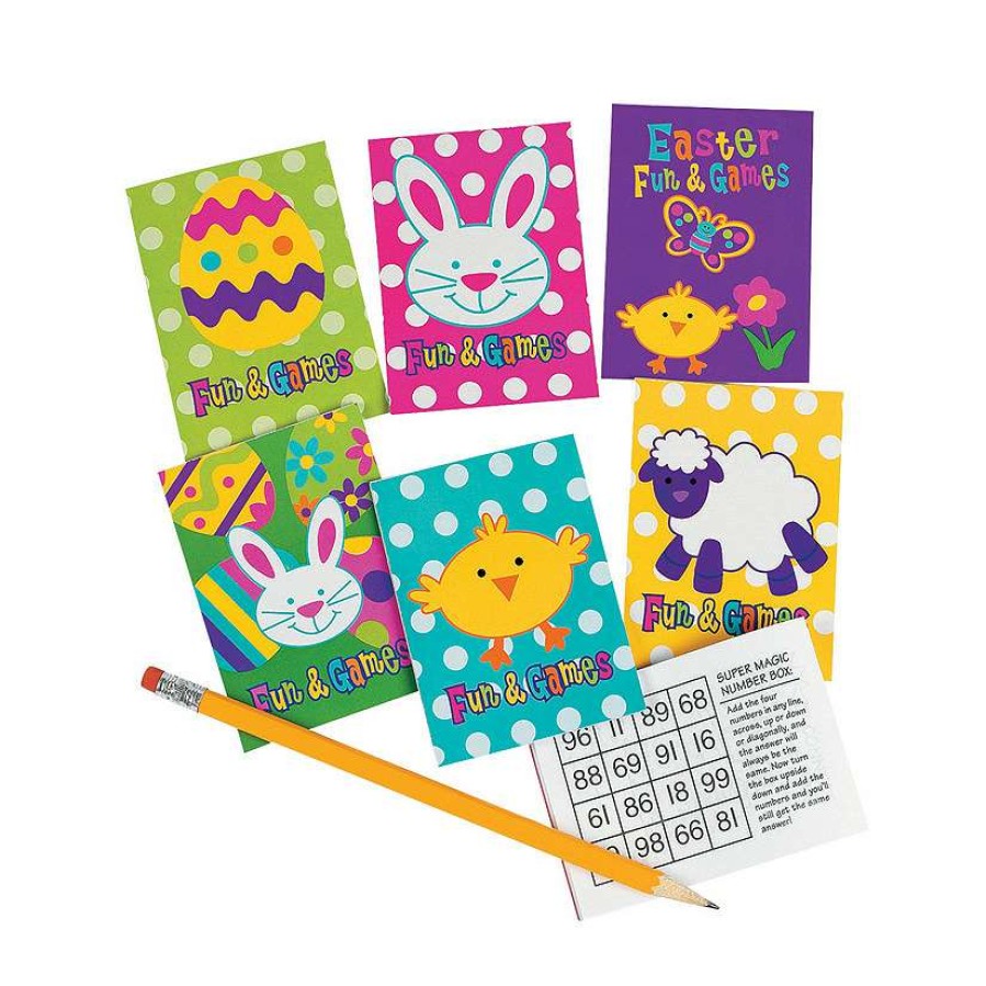 Easter Basket Fillers * | New Easter Fun & Games Books 72 Pc.