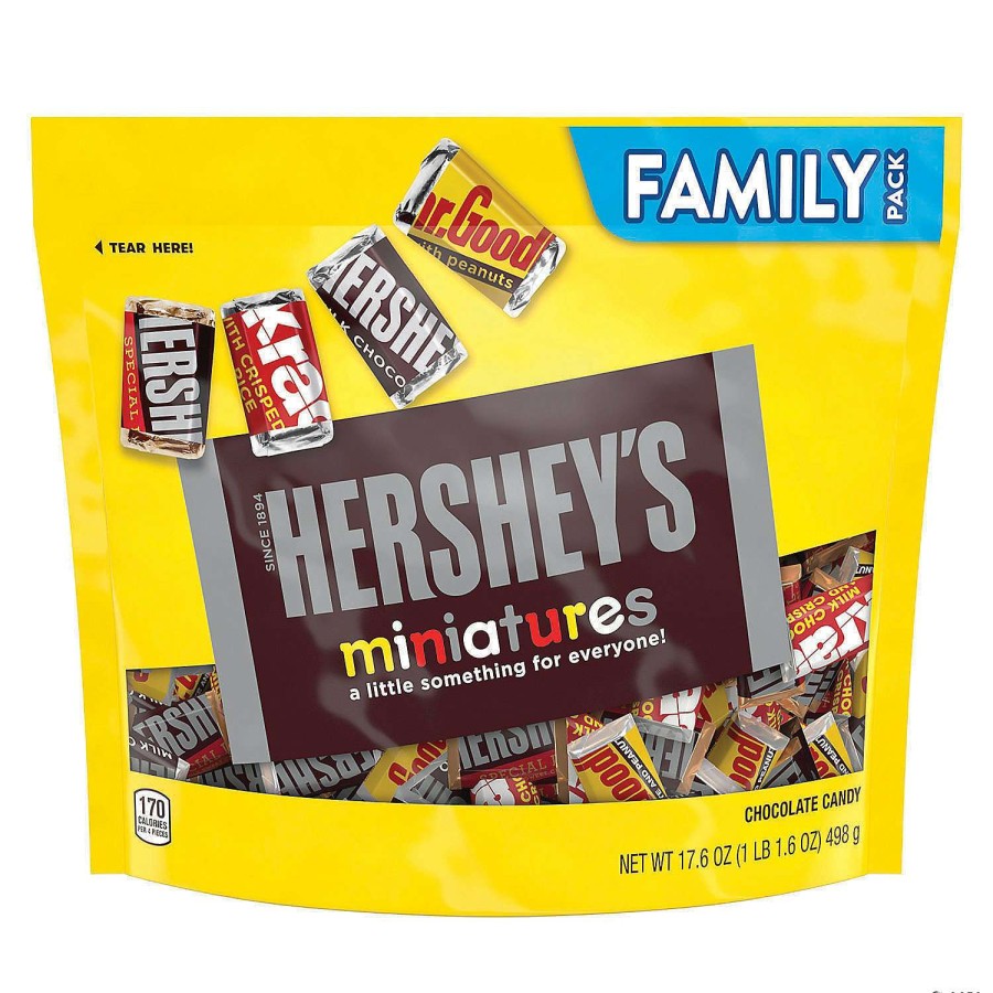 Candy Egg Fillers * | Discount Hershey'S Miniatures Chocolate Candy Assortment, Family Size 17.6 Oz