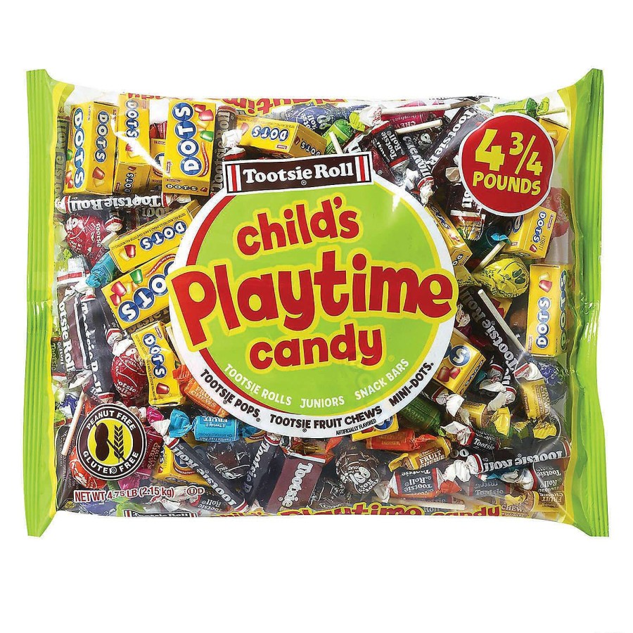 Candy Egg Fillers * | Budget Tootsie Child'S Play Candy Variety Bag, 4.75 Lb