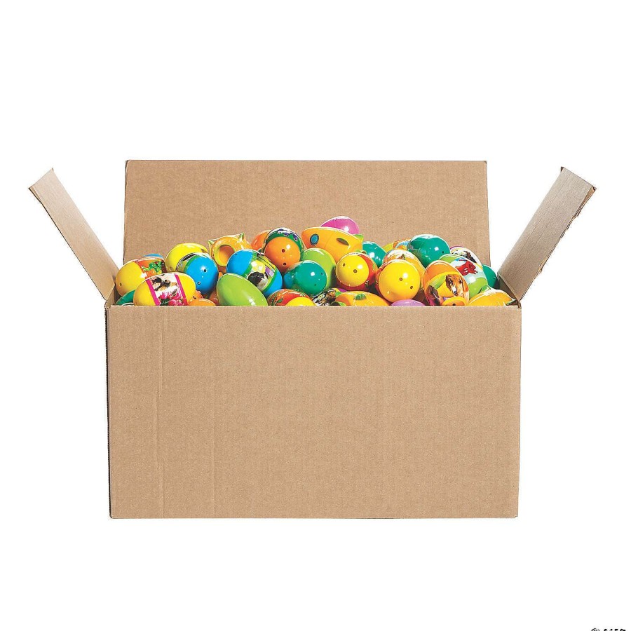 Easter Eggs * | Flash Sale 2 1/2 Bulk Toy-Filled Plastic Easter Egg Assortment 240 Pc.