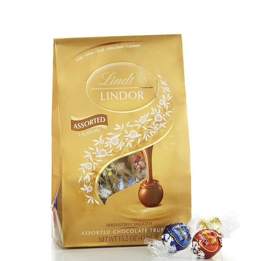 Easter Basket Fillers * | Cheapest Lindor Assorted Truffles Platinum Bag, 15.2 Oz