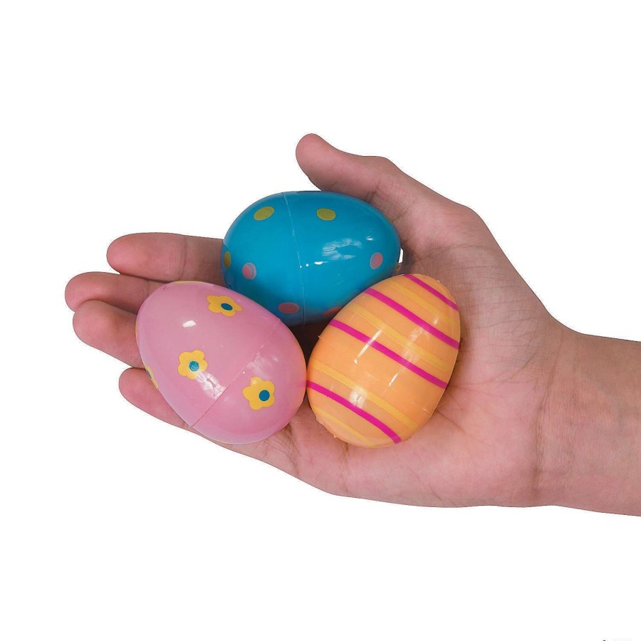 Easter Eggs * | Coupon 2 Bulk Bright, Pastel And Patterned Plastic Easter Egg Assortment 864 Pc.