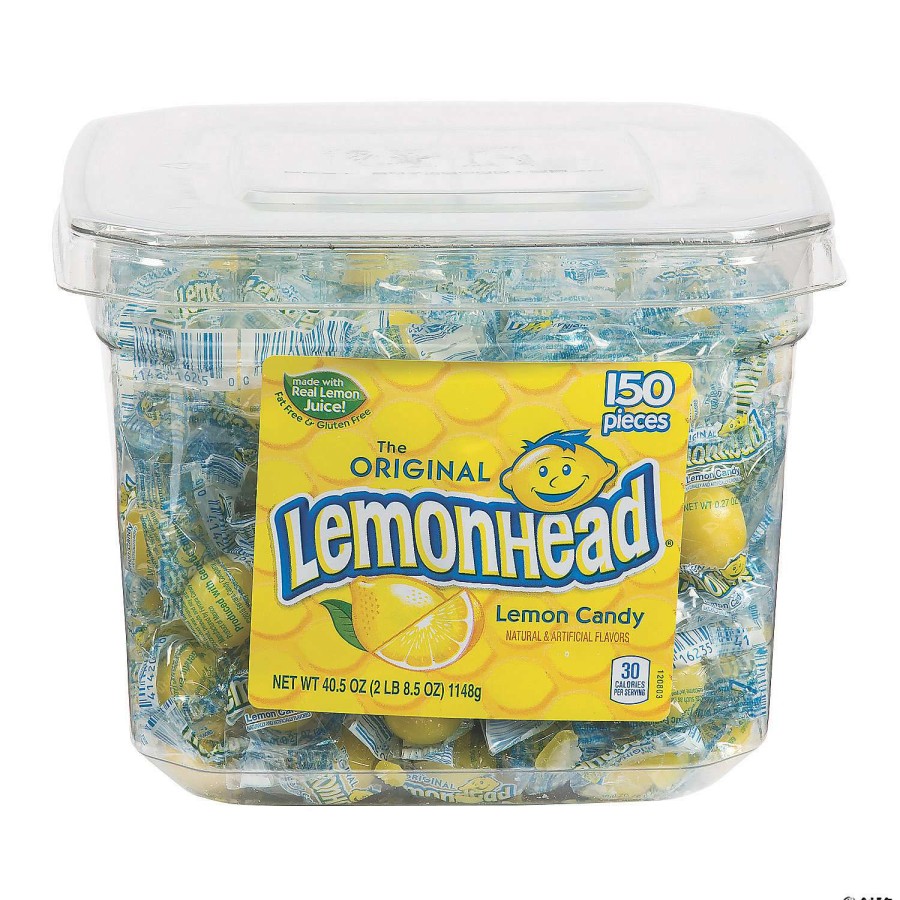 Candy Egg Fillers * | Best Reviews Of Lemonhead Hard Candy Tub 150 Pc.