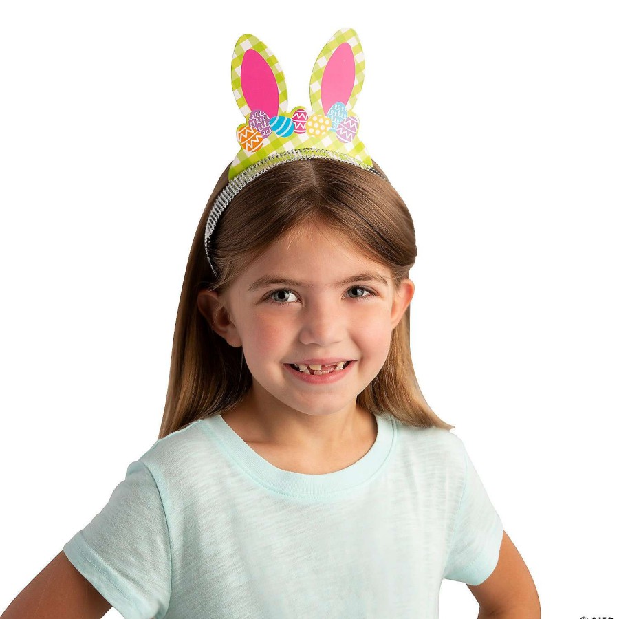 Easter Basket Fillers * | Hot Sale Easter Bunny Ears Headbands 48 Pc.