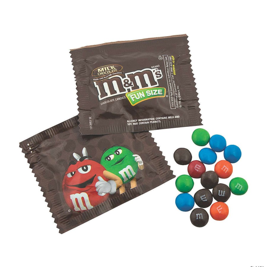 Candy Egg Fillers * | Best Pirce Bulk M&M'S Milk Chocolate Fun Size Packs 480 Pc.