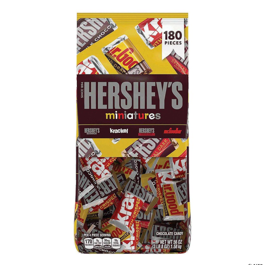 Candy Egg Fillers * | New Hershey'S Miniatures Assortment 56Oz Bag