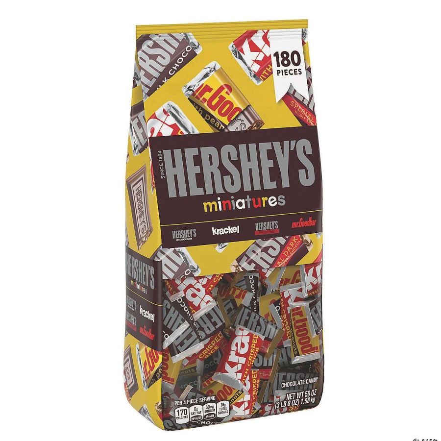 Candy Egg Fillers * | New Hershey'S Miniatures Assortment 56Oz Bag