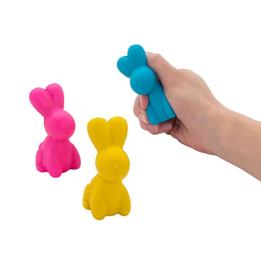 Easter Basket Fillers * | Top 10 Bunny Balloon Stress Toys 12 Pc.