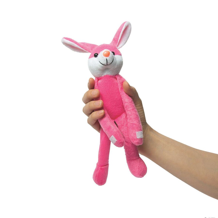 Easter Basket Fillers * | Coupon Easter Long Arm Stuffed Character Assortment 12 Pc.