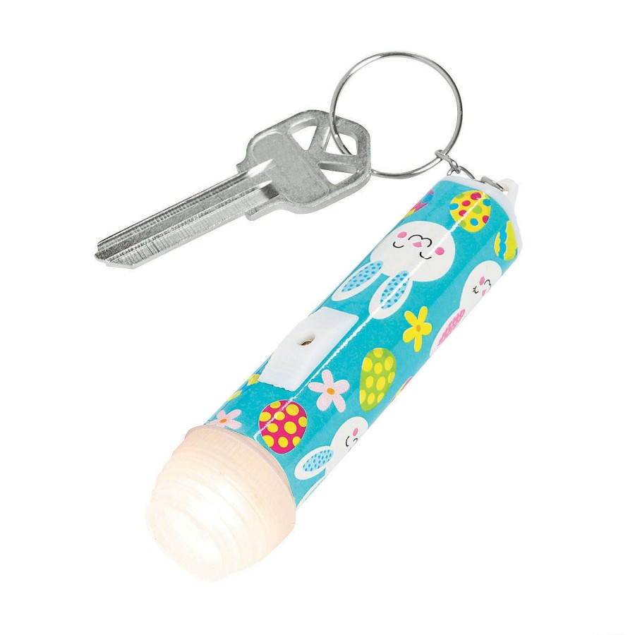 Easter Egg Hunt * | Discount Easter Flashlight Keychains 12 Pc.