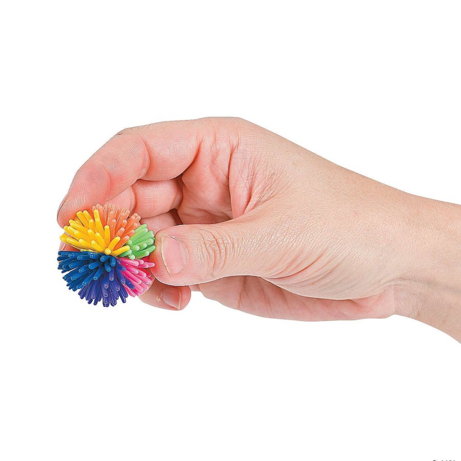 Toy Egg Fillers * | Wholesale Multicolor Porcupine Balls 36 Pc.