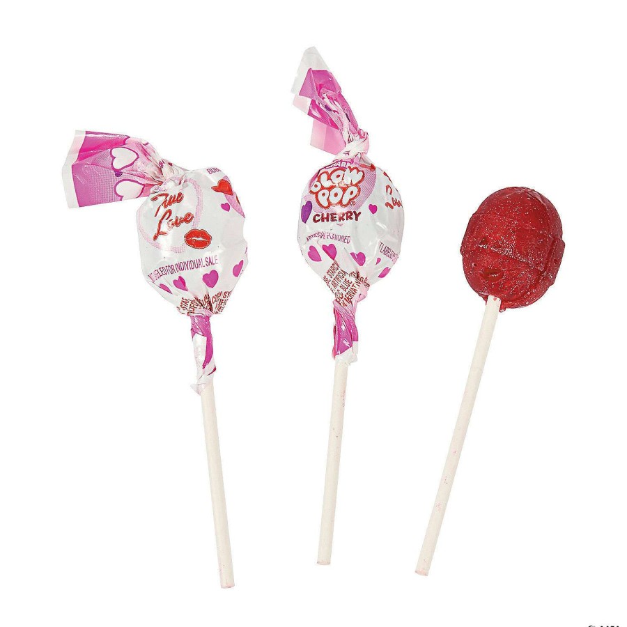 Easter Basket Fillers * | Budget Blow Pops Valentine 21 Pc.