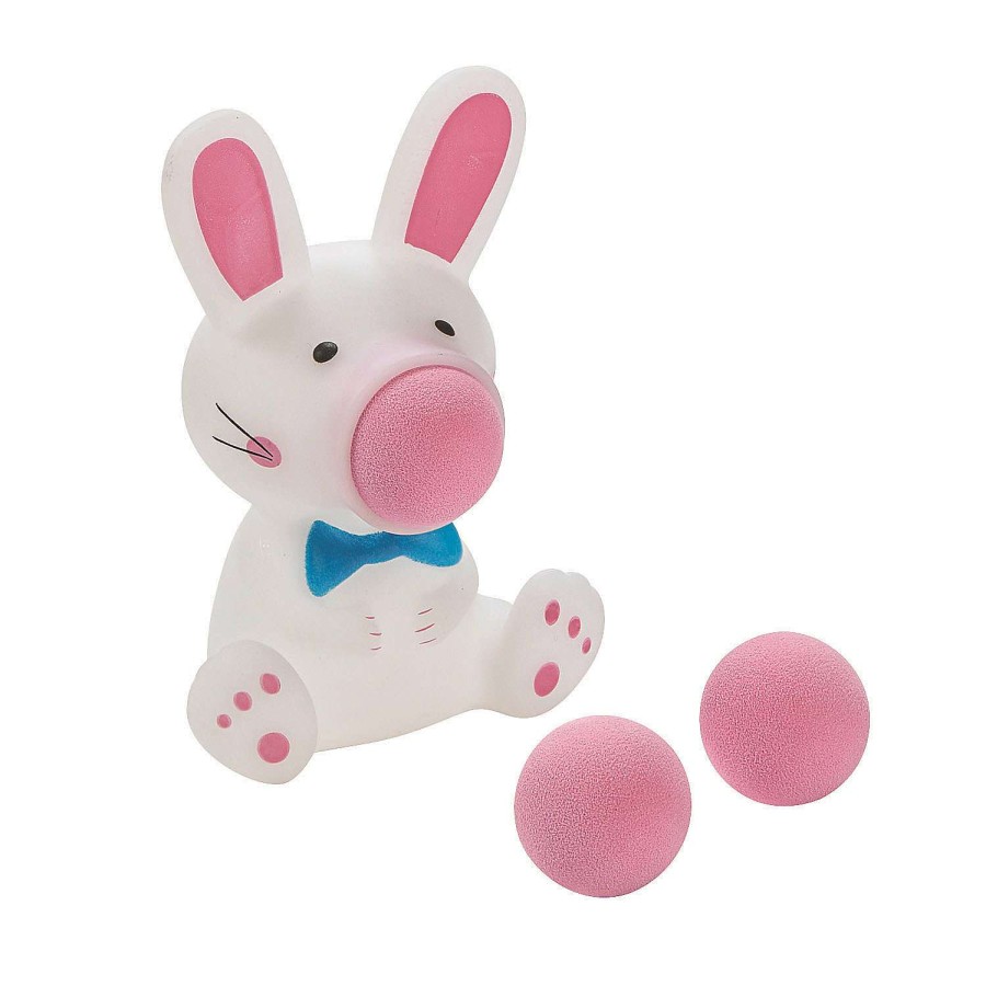 Easter Basket Fillers * | New Easter Bunny Ball Launchers 12 Pc.