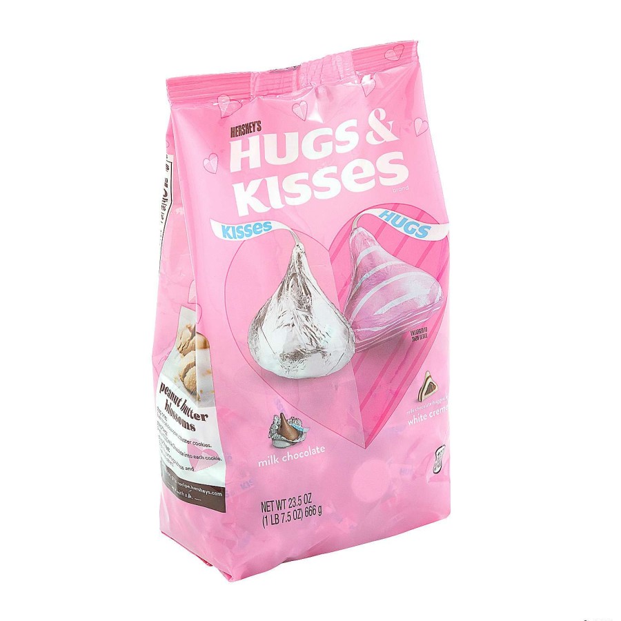 Easter Basket Fillers * | Coupon Hershey'S Hugs & Kisses Chocolate Candy 94 Pc.