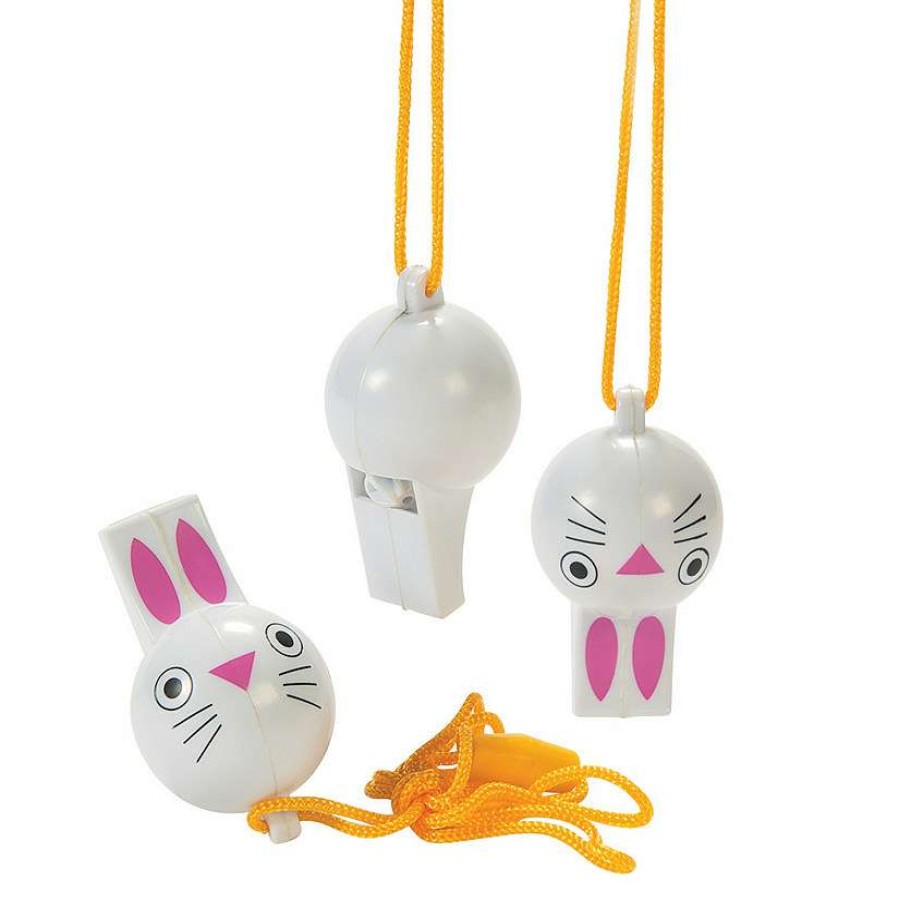 Easter Egg Hunt * | Budget Bunny Whistles 12 Pc.