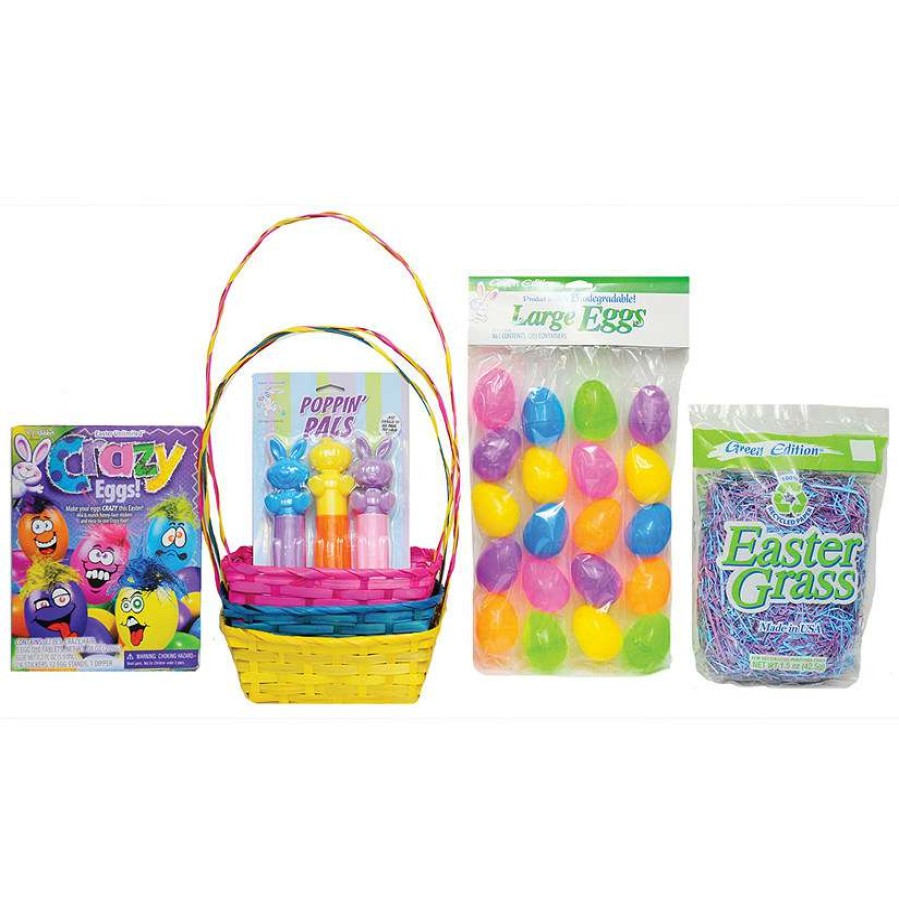 Easter Basket Fillers * | Hot Sale Easter Basket Kit W Three Baskets