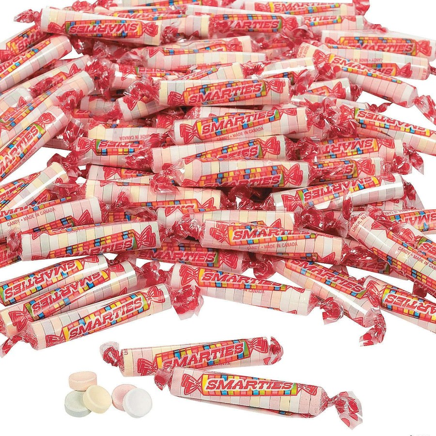 Candy Egg Fillers * | Deals Smarties Hard Candy Rolls 120 Pc.