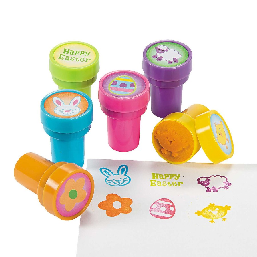 Toy Egg Fillers * | Discount Easter Stampers 24 Pc.