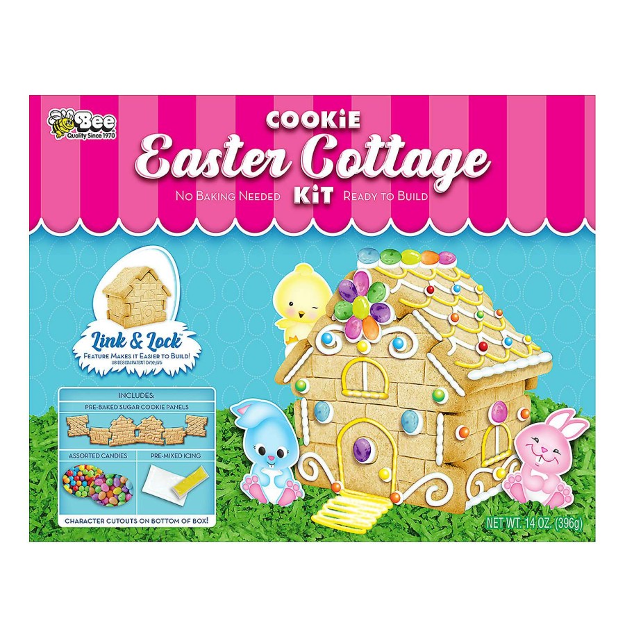 Easter Basket Fillers * | Deals Bee Easter Cookie Cottage Kit Makes 1