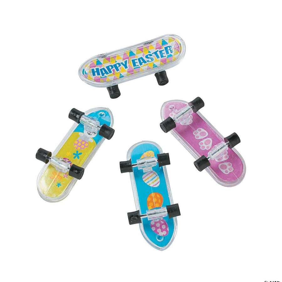 Easter Egg Hunt * | Best Deal Easter Mini Skateboards 36 Pc.