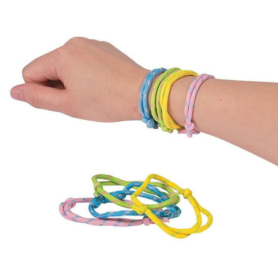 Toy Egg Fillers * | Wholesale Pastel Friendship Bracelets 72 Pc.