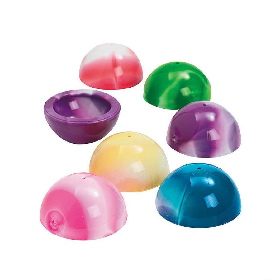 Toy Egg Fillers * | Best Reviews Of Large Marbleized Poppers 12 Pc.