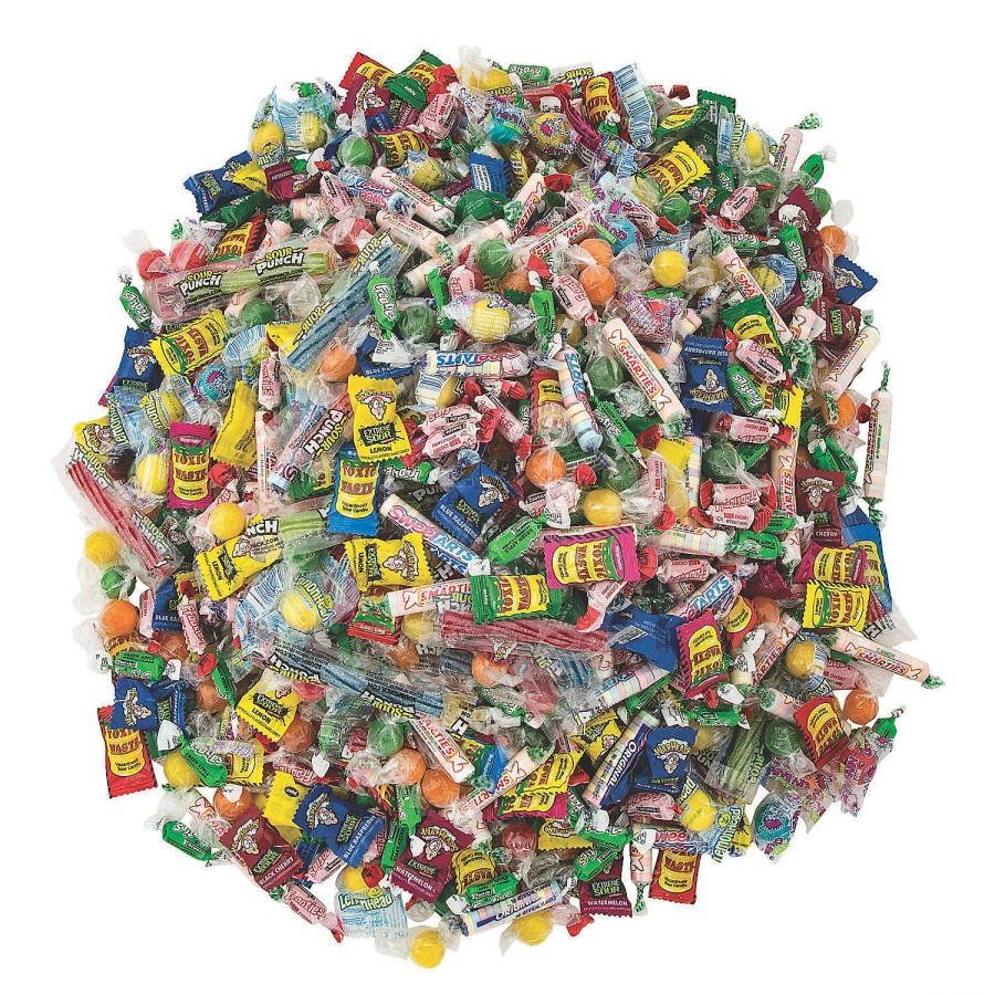 Candy Egg Fillers * | Buy Bulk Sour Candy Assortment 1000 Pc.