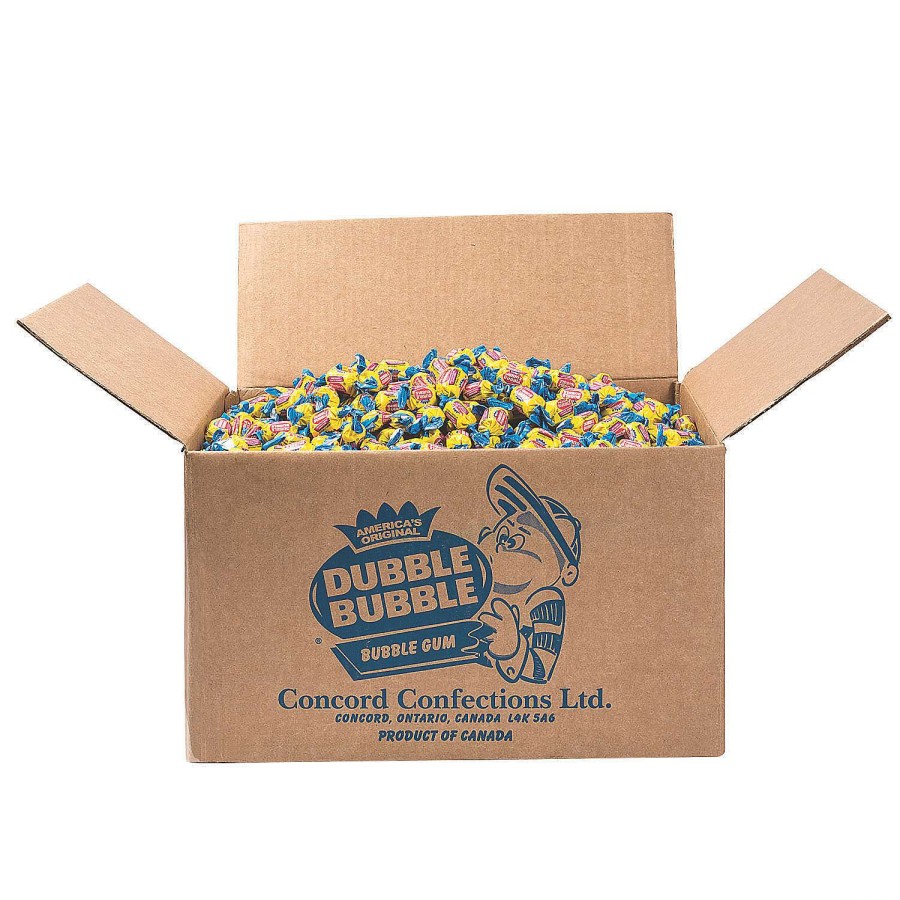 Candy Egg Fillers * | Hot Sale Bulk Dubble Bubble Original Gum 1800 Pc.