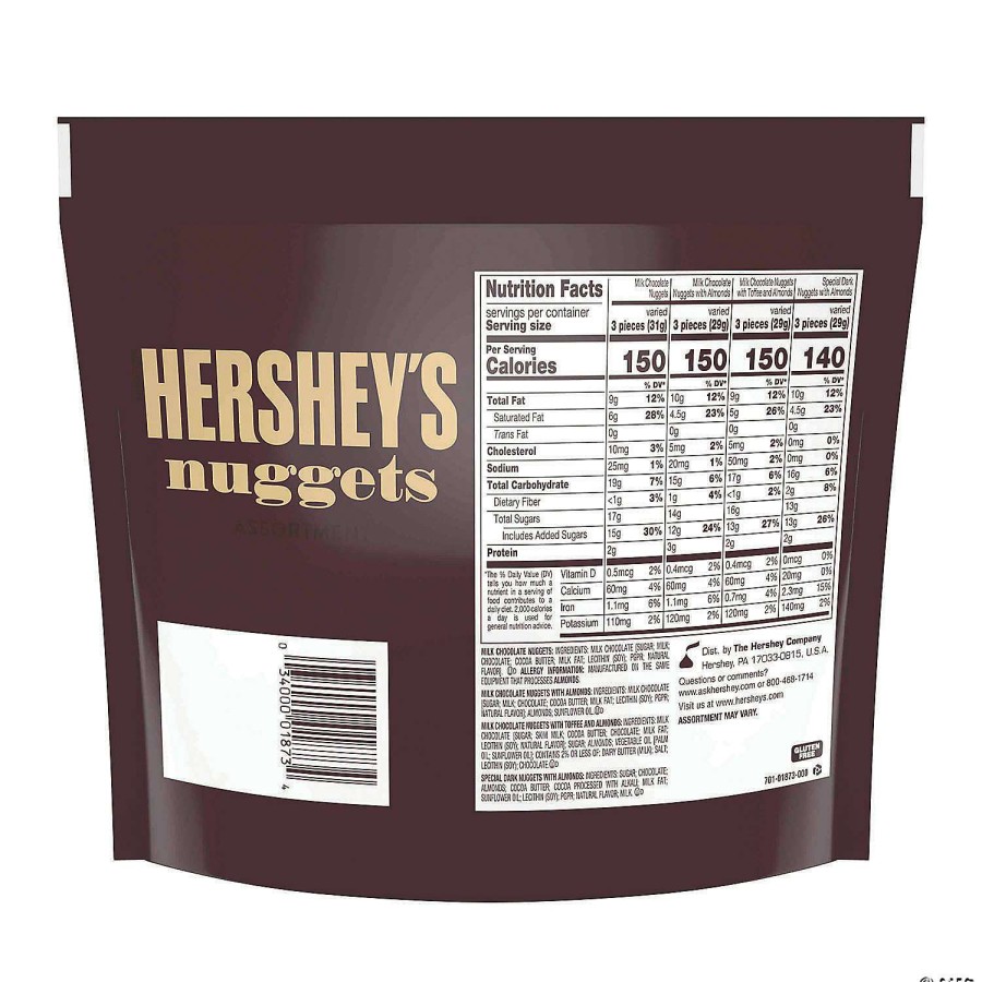 Candy Egg Fillers * | Coupon Hershey'S Chocolate Nuggets Assortment, 15.6 Oz