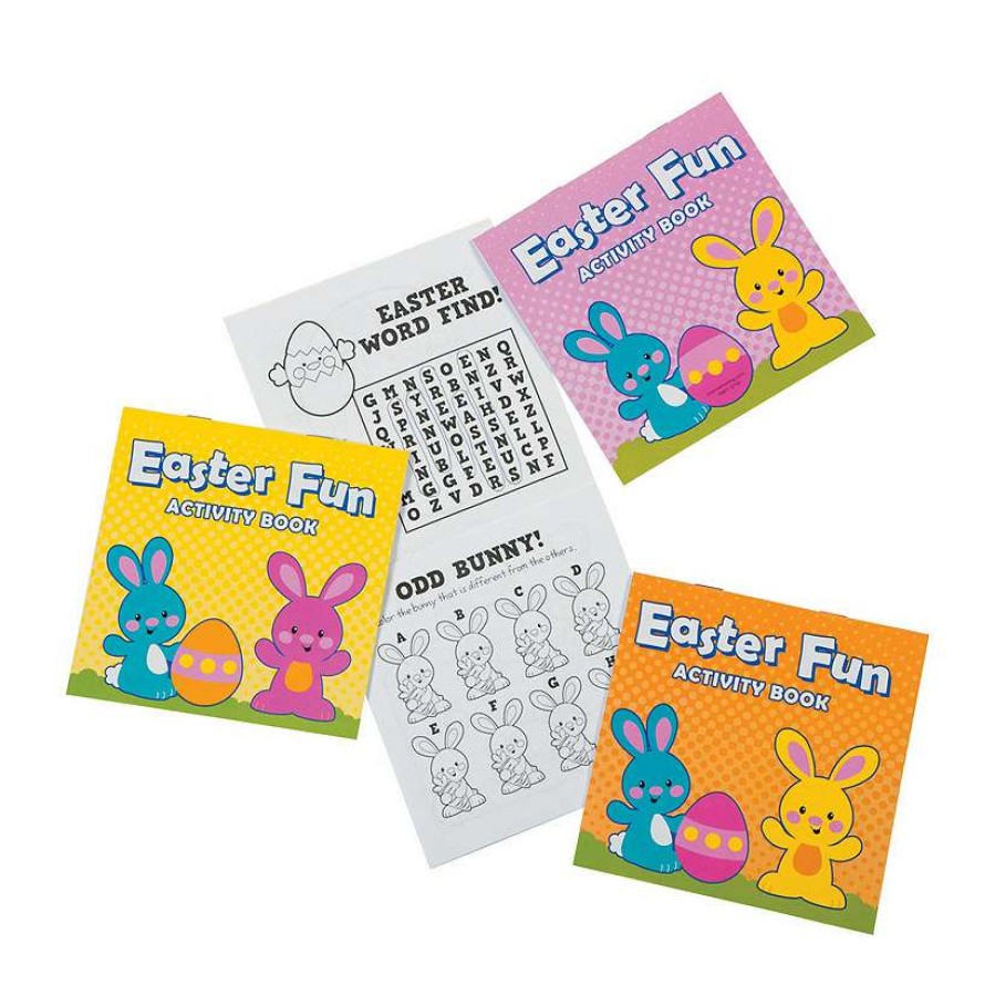 Easter Baskets & Grass * | Promo Easter Activity Books 24 Pc.