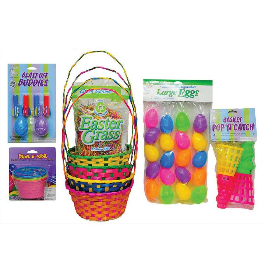 Easter Basket Fillers * | Top 10 Easter Basket Super Kit Four Baskets