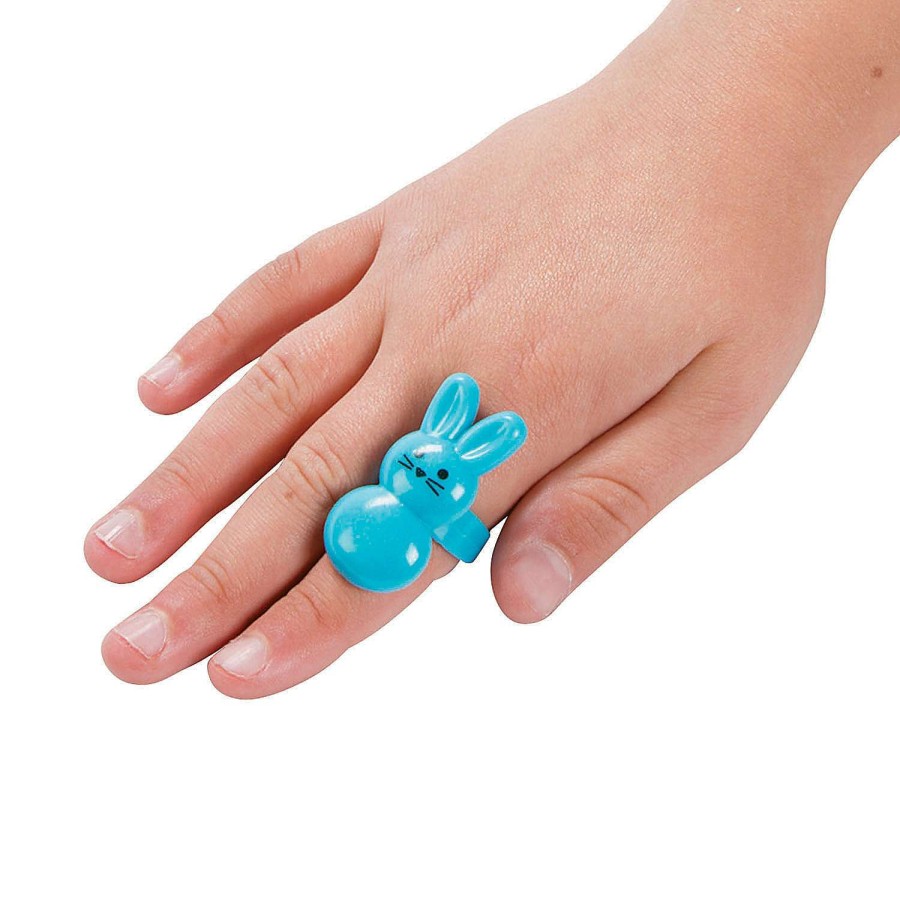 Toy Egg Fillers * | Buy Bunny Rings 12 Pc.