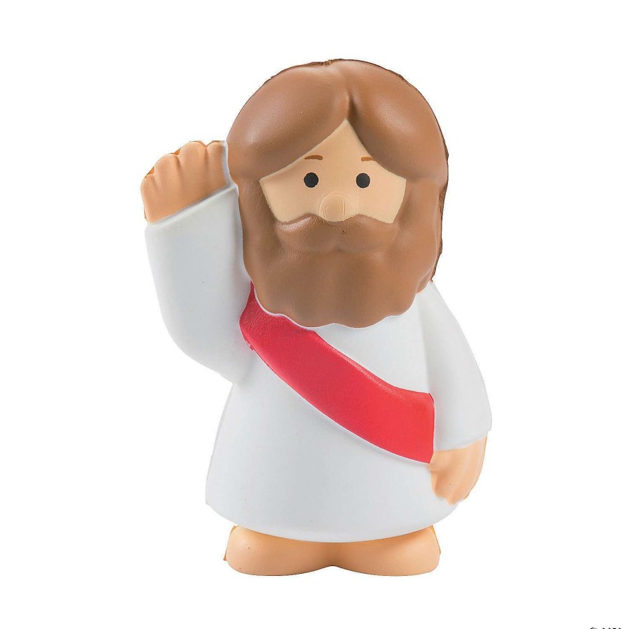 Easter Basket Fillers * | Cheapest Jesus Slow-Rising Squishies 6 Pc.