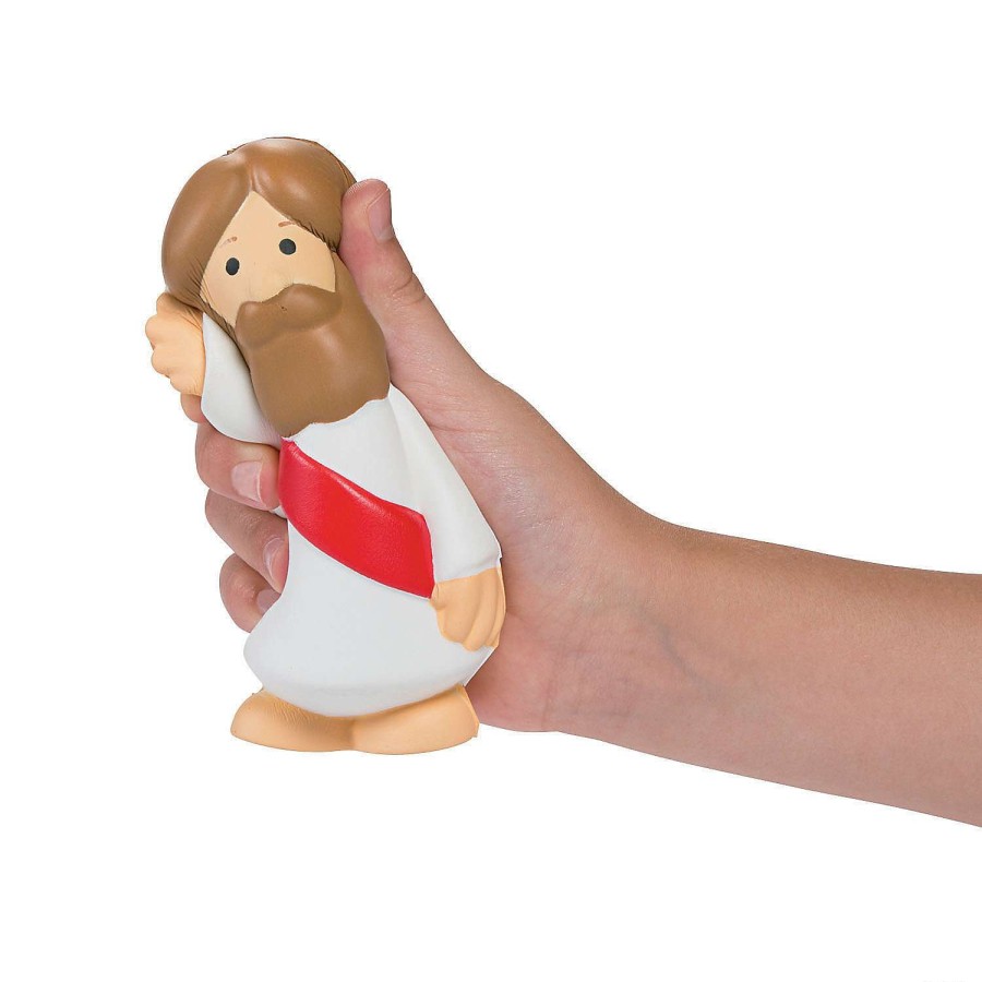 Easter Basket Fillers * | Cheapest Jesus Slow-Rising Squishies 6 Pc.