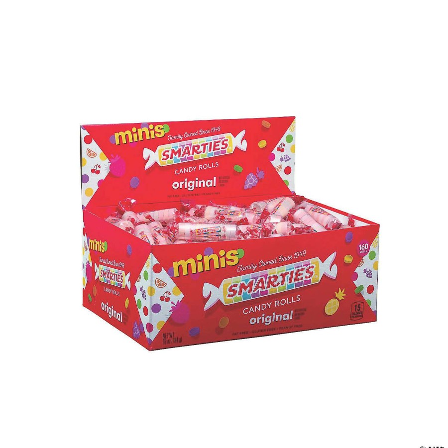 Candy Egg Fillers * | Best Reviews Of Mini Smarties Hard Candy Rolls 160 Pc.