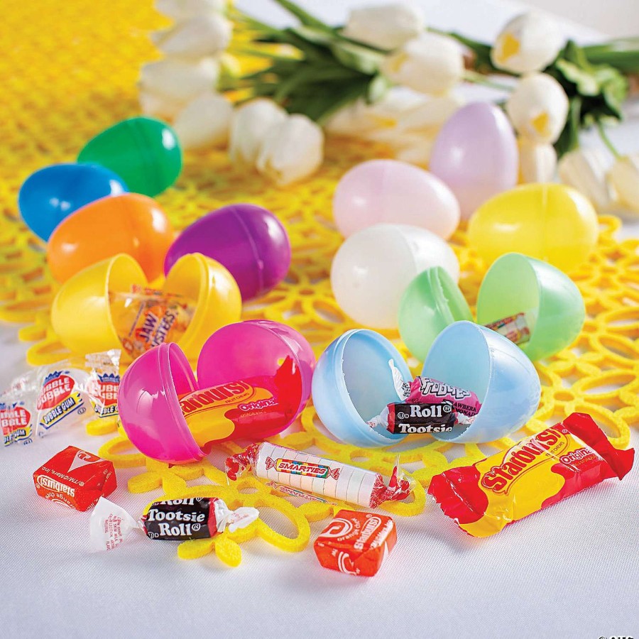 Easter Basket Fillers * | Cheapest 2 1/4 Pastel Candy-Filled Plastic Easter Eggs 24 Pc.