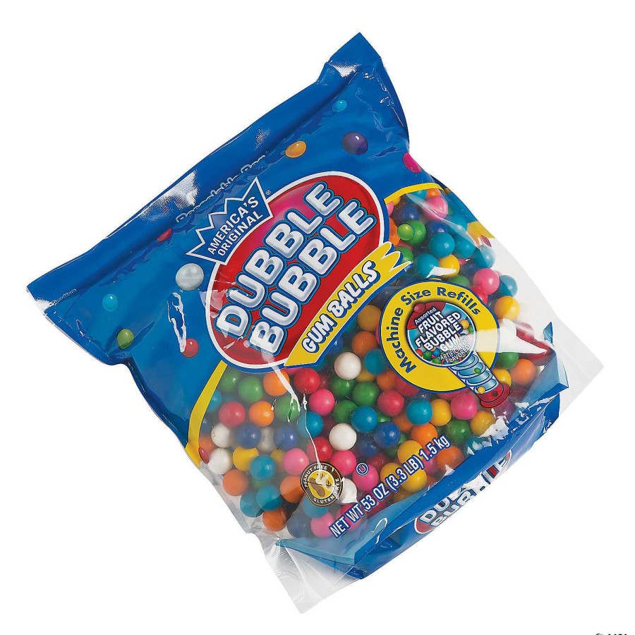 Candy Egg Fillers * | Cheap Dubble Bubble Gum Balls 680 Pc.