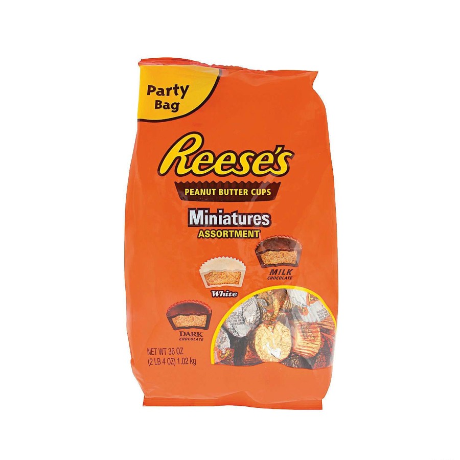 Candy Egg Fillers * | Wholesale Hershey'S Reese'S Peanut Butter Cups Miniatures Assortment 115 Pc.