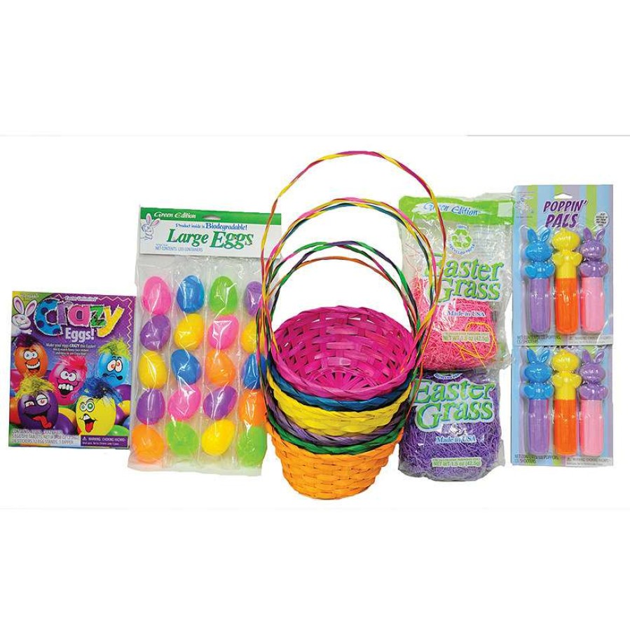 Easter Basket Fillers * | Cheap Deluxe Easter Basket Kit Six Baskets