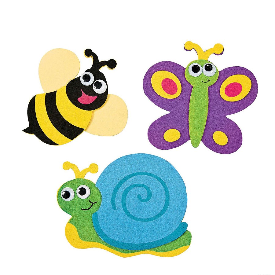 Easter Basket Fillers * | Buy Bug Magnet Craft Kit Makes 12