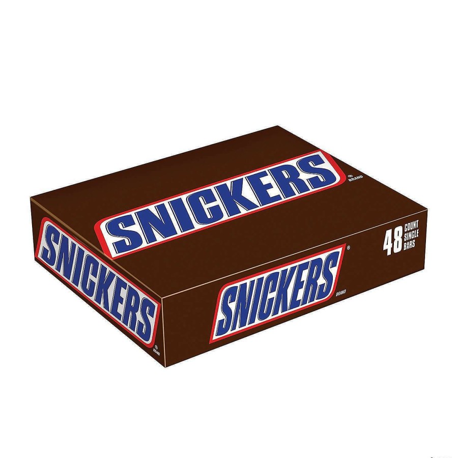 Easter Basket Fillers * | Deals Snickers Full Size Candy Bar, 1.86 Oz, 48 Count