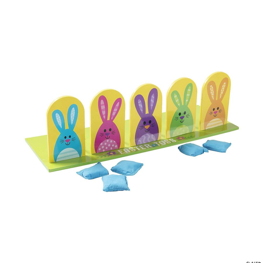 Easter Egg Hunt * | Wholesale Easter Bunny Bean Bag Toss Game