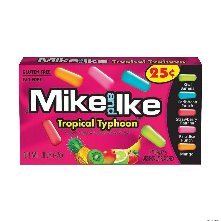 Easter Basket Fillers * | Outlet Mike And Ike Tropical Typhoon Exchange Boxes 24 Pc.